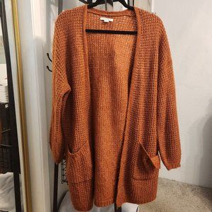 Fuzzy Knit Cardigan